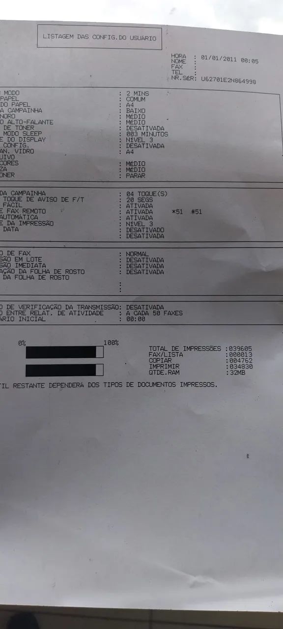 Impressora brother dcp 7460 funcionando  - Foto 2