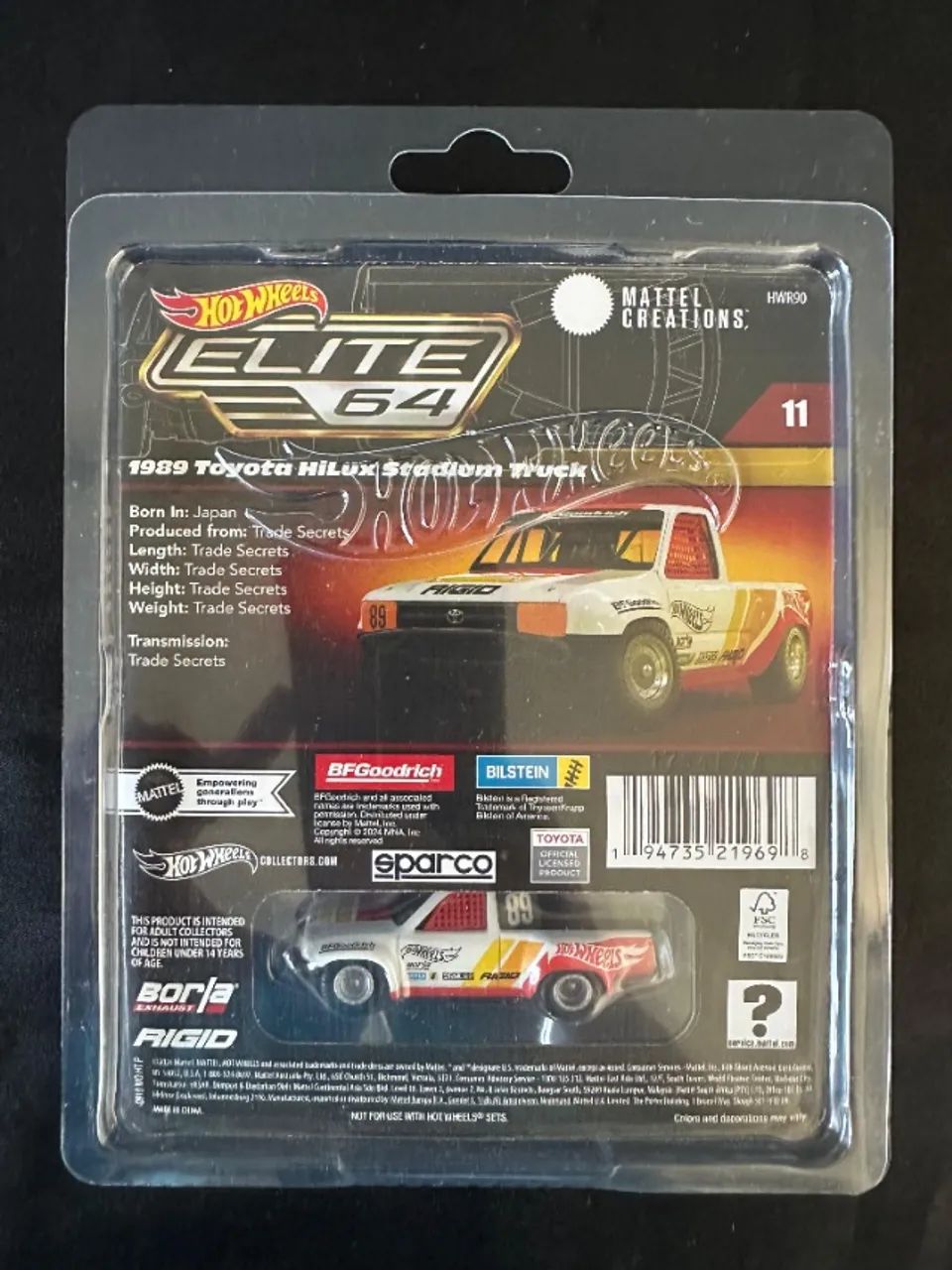 ホットウィール Elite 64 280ZX ハイラックス エリート RLC ホットウィール Elite 64 280ZX ハイラックス エリート RLC