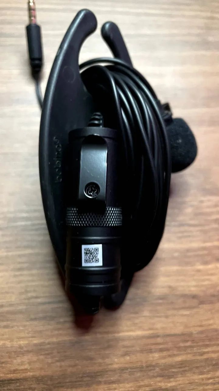 Microfone De Lapela Simples By-m1 Boya Preto - Foto 3