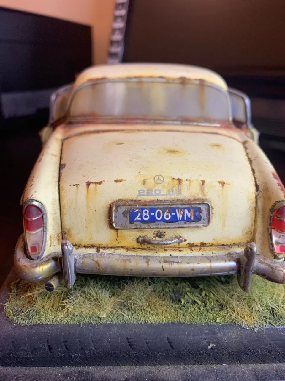 Diorama Mercedes 220. SE - Foto 5