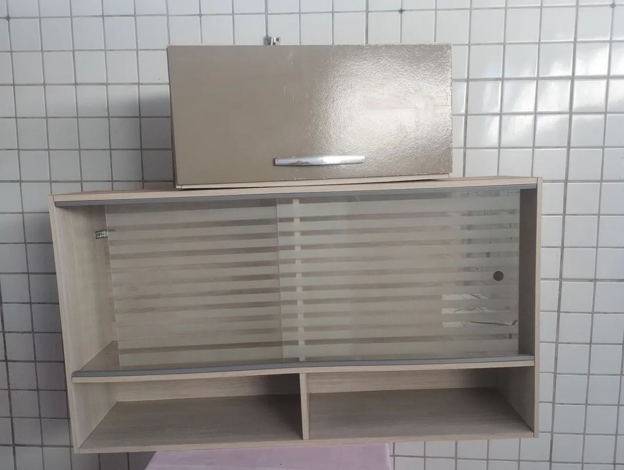 Kit de armário de cozinha duas peças MDF ENTREGO 