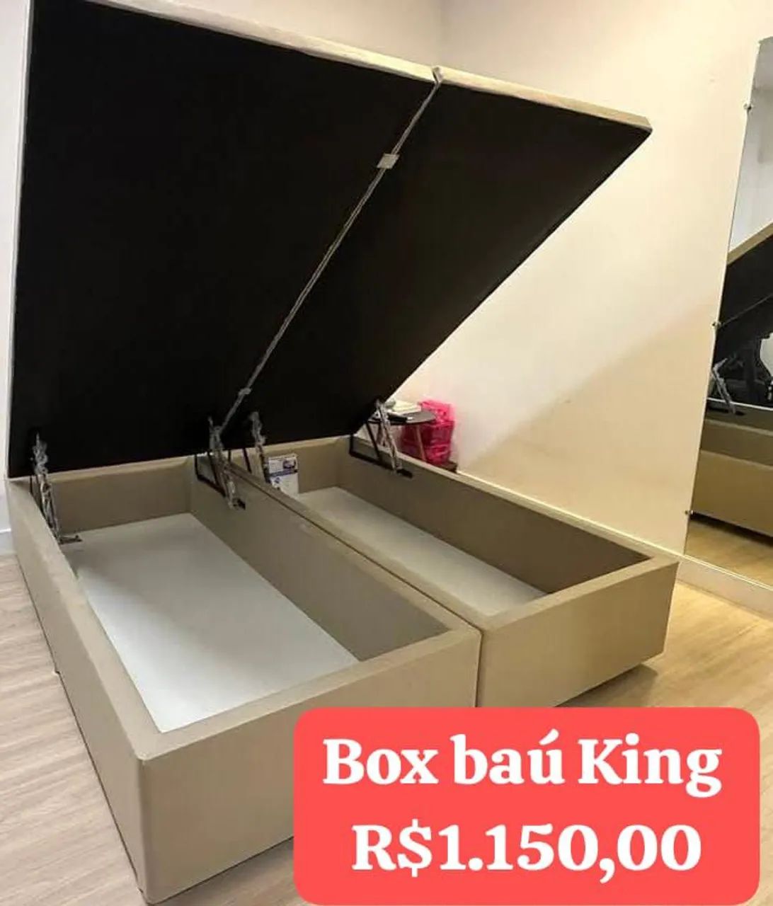 Cama Box com Baú Blindadas!! Vários tamanhos confira - Foto 5