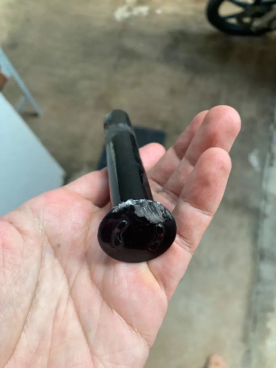 Retrovisor, peso guidão e apoio traseiro biz 2018 a 2021 - Foto 3