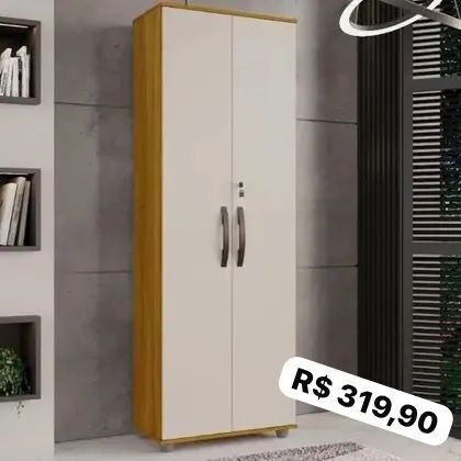 Armário multiuso grande com chave NOVO da loja