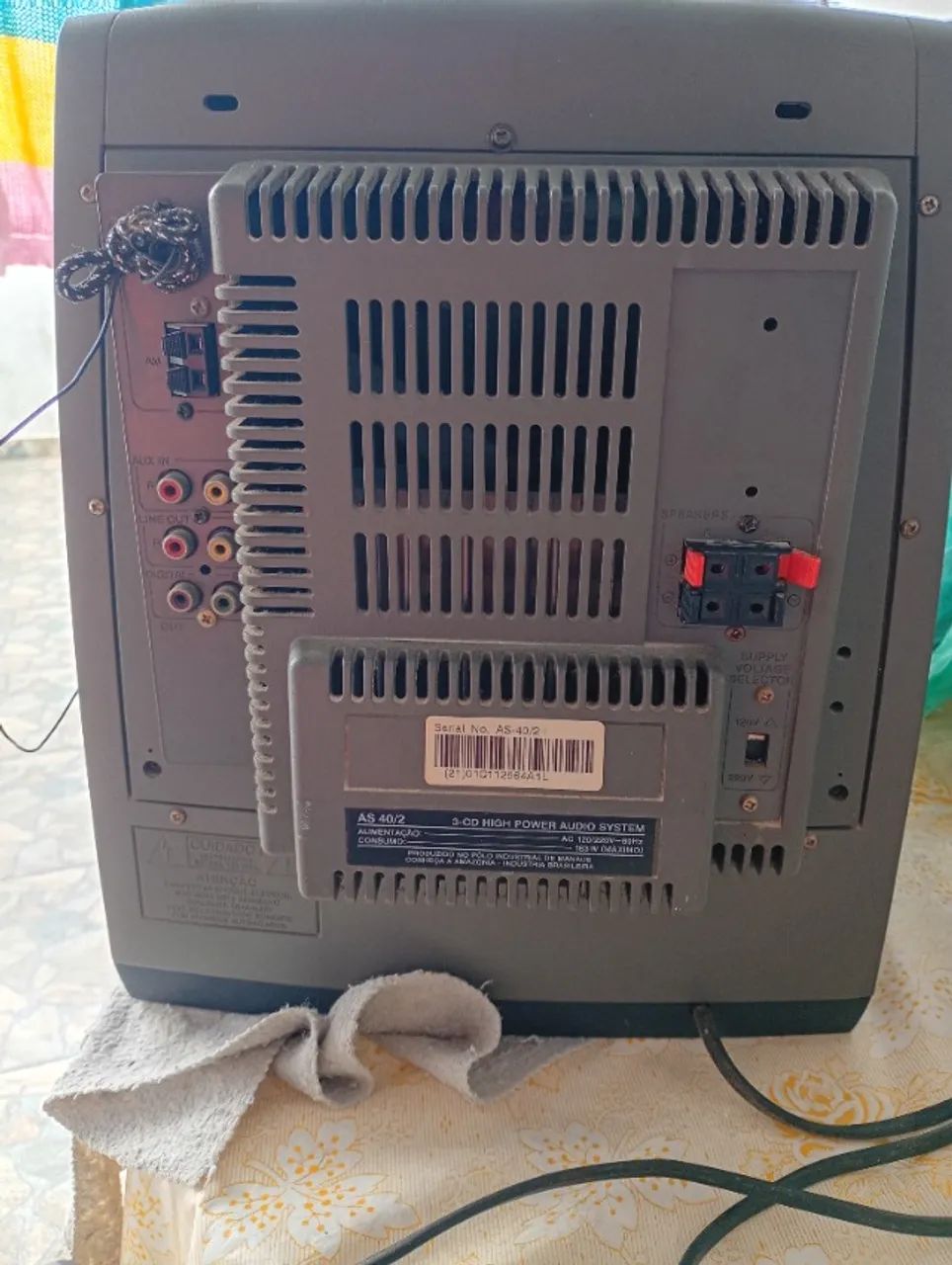 Microsystem gradiente as 40/2 clássico  - Foto 4