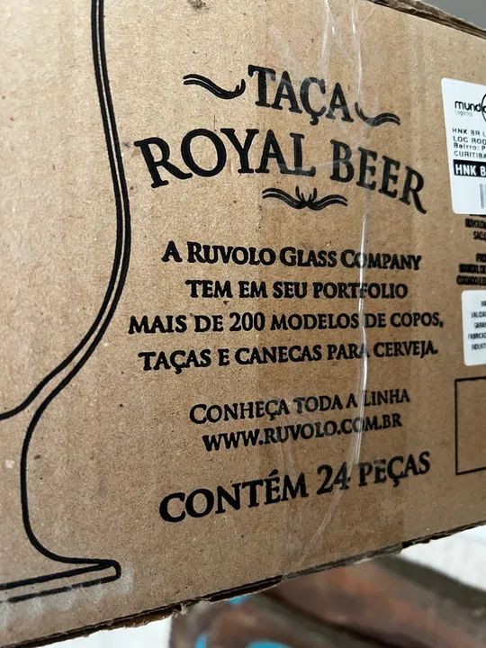 Taça de Vidro Eisenbahn Berr para Cerveja Ruvolo - Foto 4