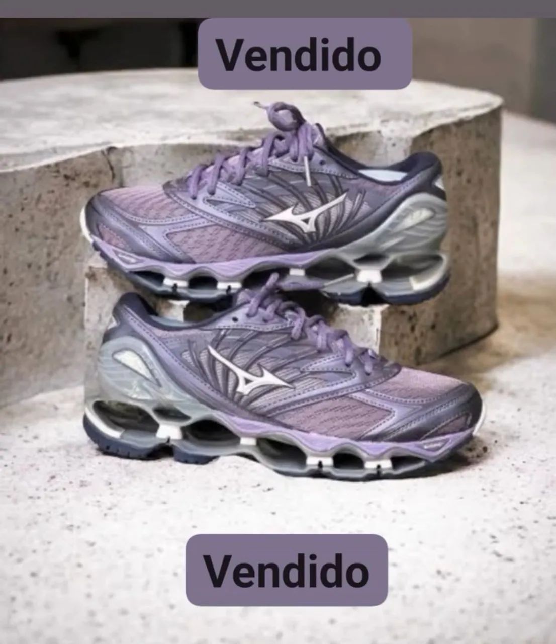 Tênis Mizuno Wave Prophecy 8 roxo relançamento  - Foto 3