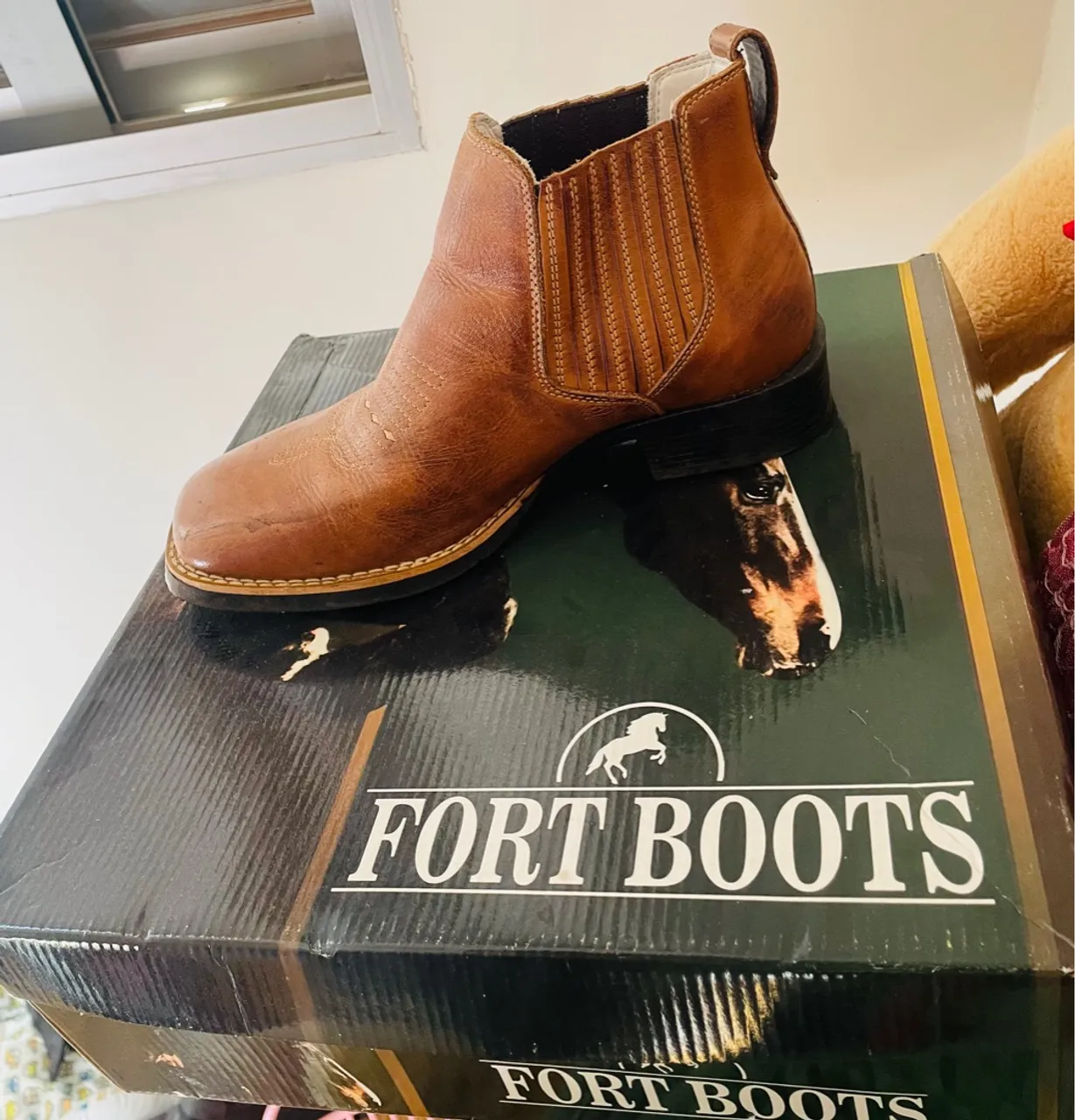 Bota Fort Boots Marrom Couro número 38