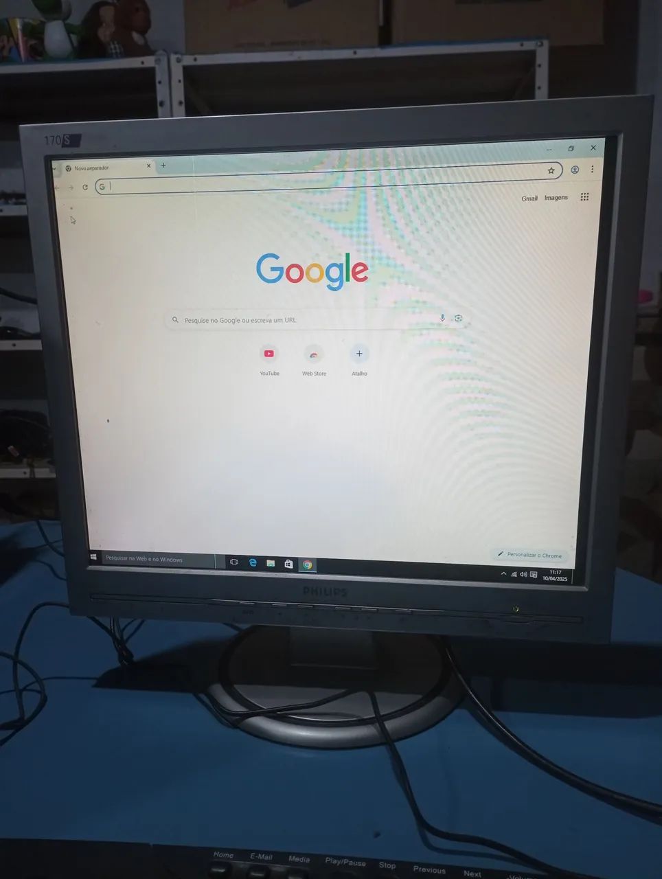 Monitor Philips - Tela LCD 17 polegadas  - Foto 2