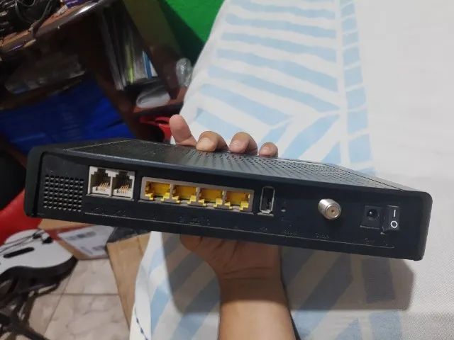Modem thomson com fonte e entrada usb - Foto 2