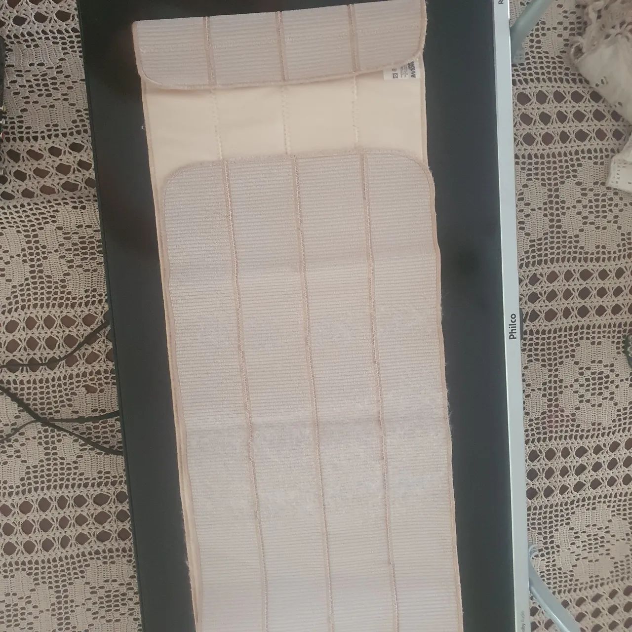 Faixa de cintura pós cirurgia grande para compressão.  - Foto 2