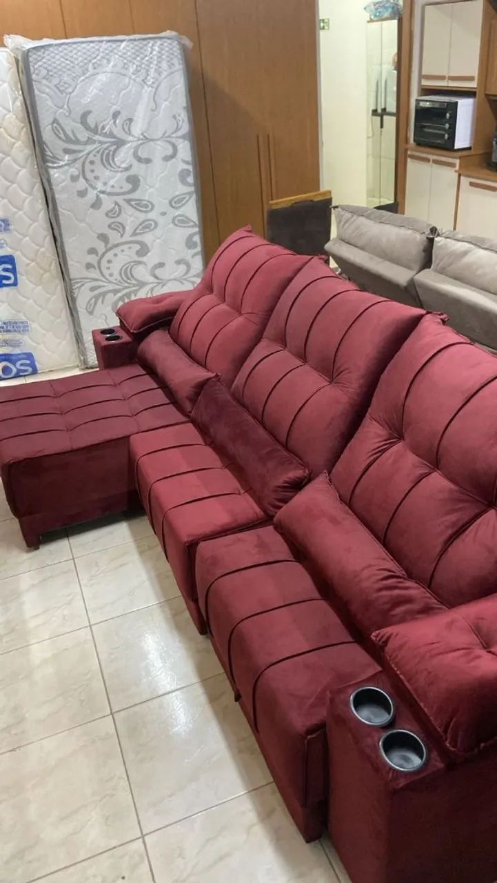 Sofá retrátil 2,90MT e elegante - Foto 2