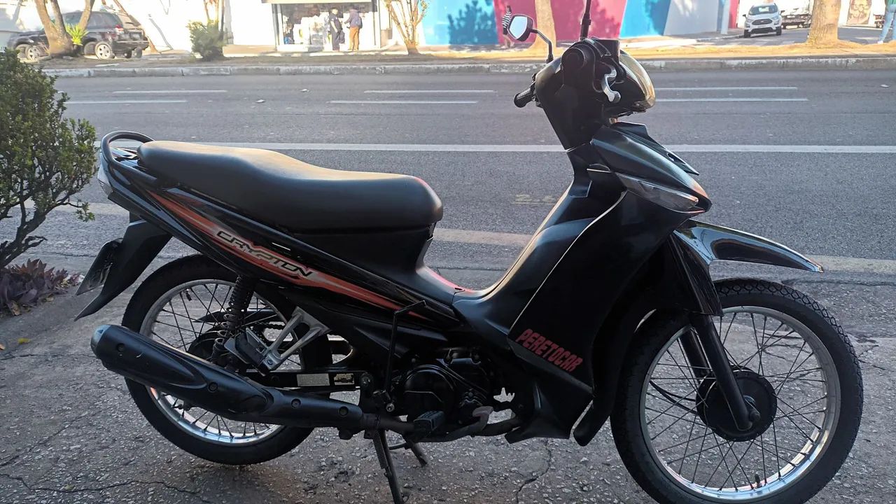 Vendo crypton 115 bem nova - Foto 2