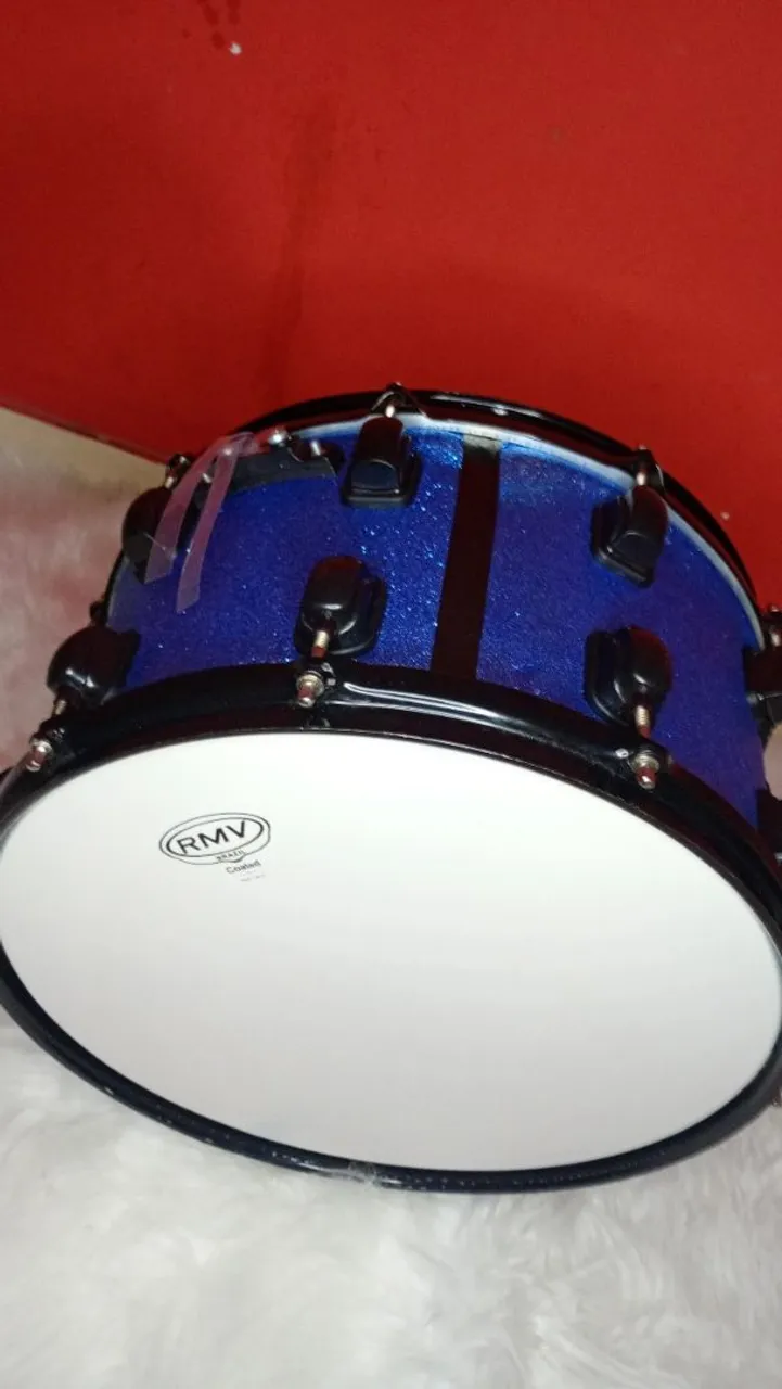 Bateria RMV Custom Azul Glitter