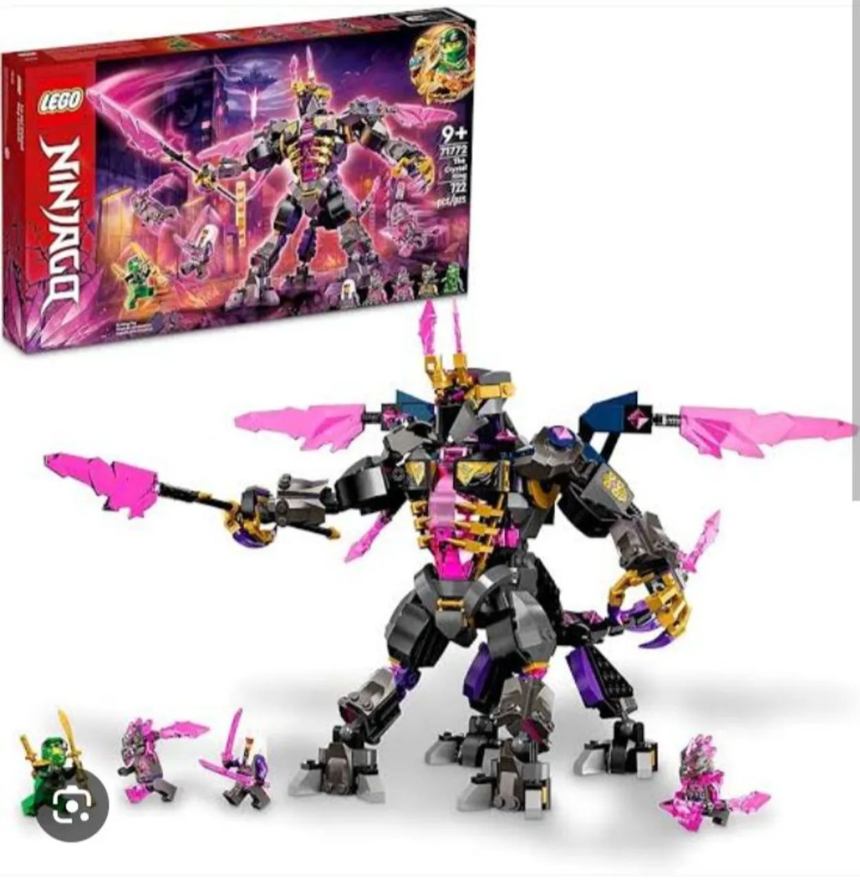 Lego Ninjago - O Rei do Cristal - 71772 lacrado - Foto 2