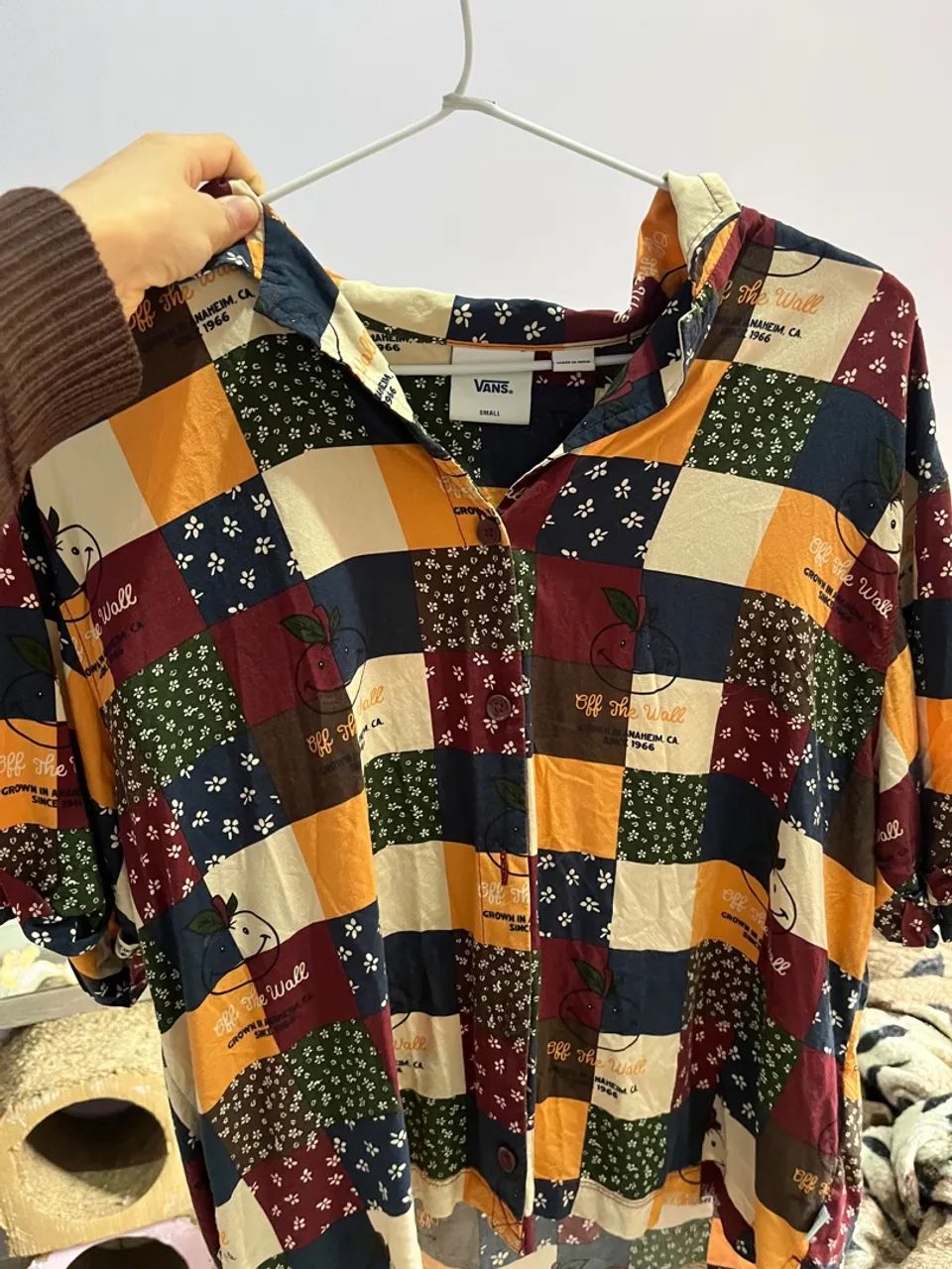 Camisa Vans Off The Wall Patchwork - Foto 4