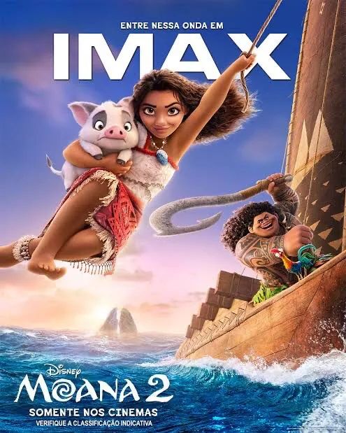 Pôster do Filme Moana 2 - IMAX