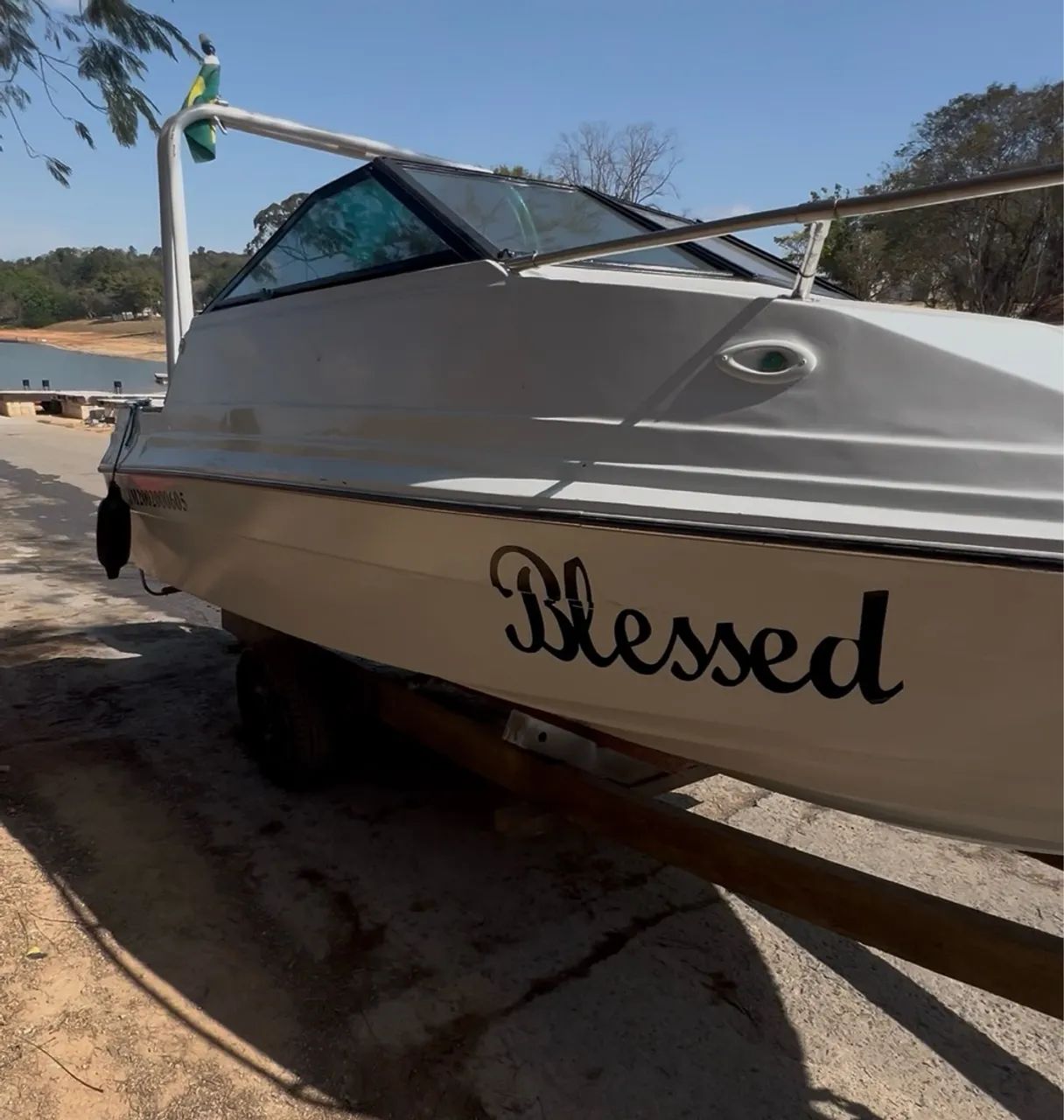 Lancha 16 pés cabinada - Foto 3