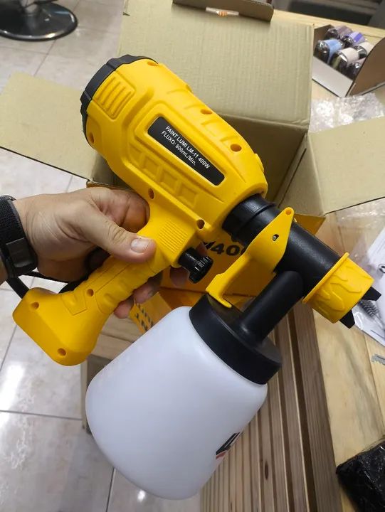 Pistola de Pintura Elétrica Lumi LM-11 400W - Foto 4