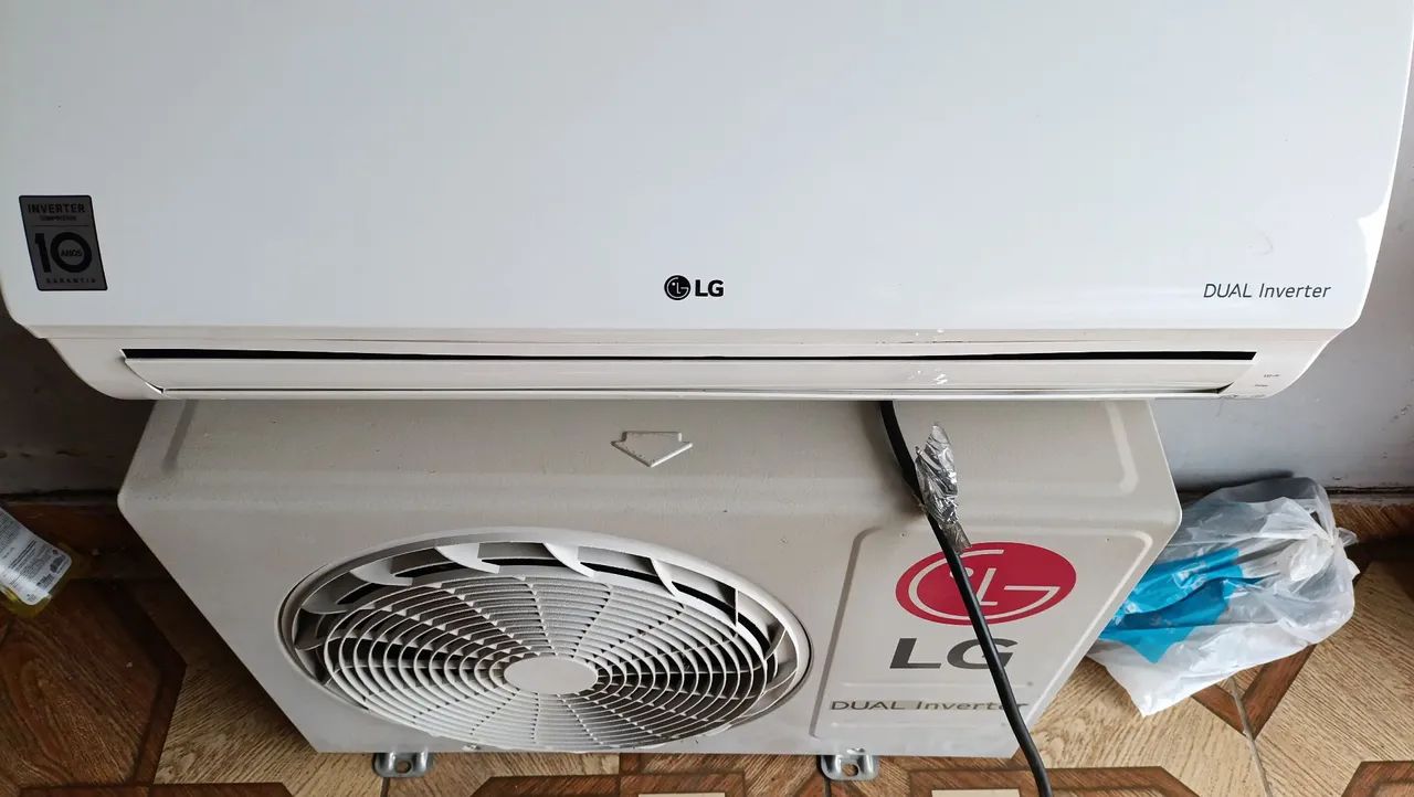 Ar Condicionado LG Dual Inverter 9 mil btus com WiFi 2 mil instalado  - Foto 2
