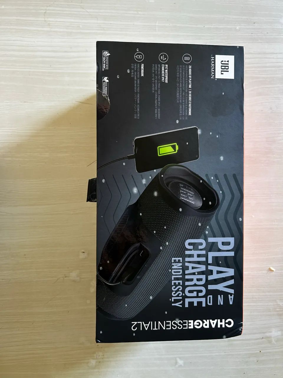 Caixa de Som JBL Charge Essential 2 ? Nova, Lacrada e Original! 