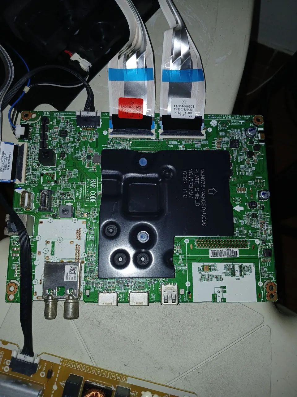 Placa da tv LG 50up8050psb quit completo 