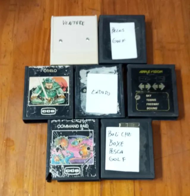 Jogos Atari lote 