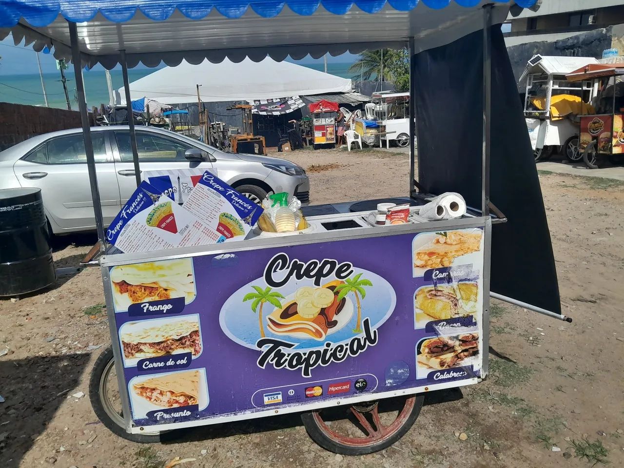Carro de crepe 