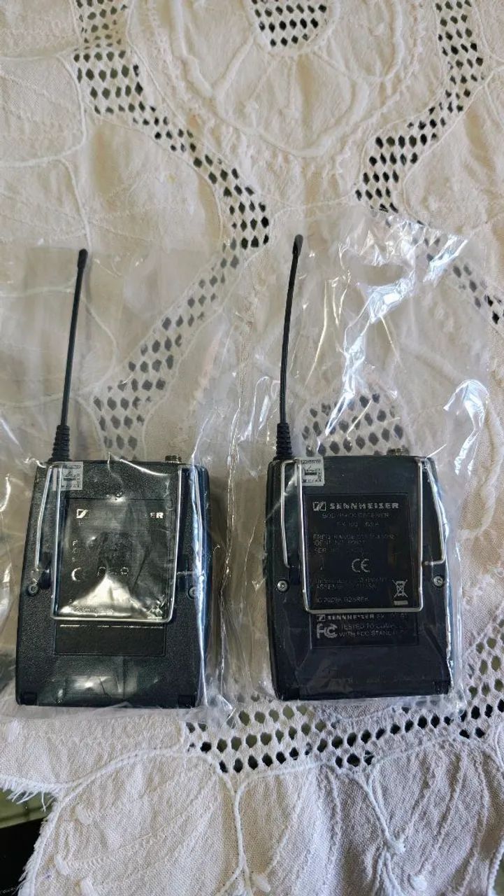 Bodypack Sennheiser G2 transmissor e receptor  - Foto 2