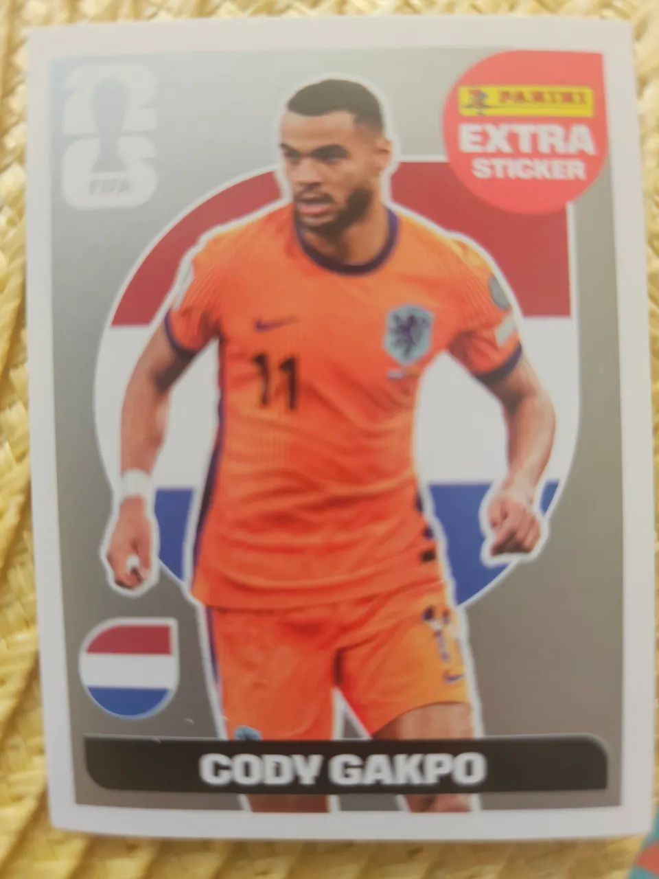 Figurinhas da copa, prata, CODY GAKPO - Foto 4