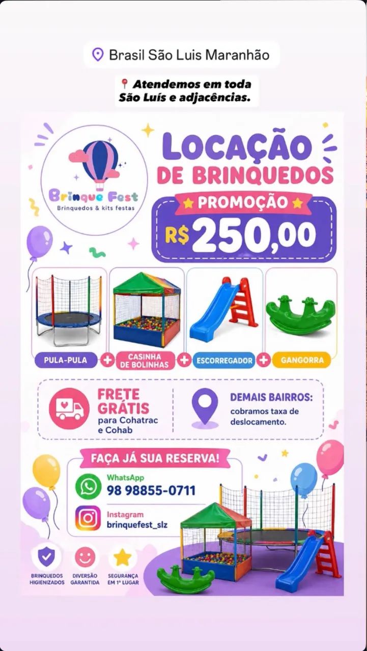 ALUGUEL DE BRINQUEDOS  - Foto 2