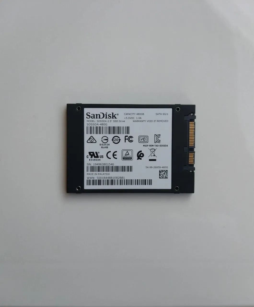 SSD SanDisk 480 GB - Foto 2