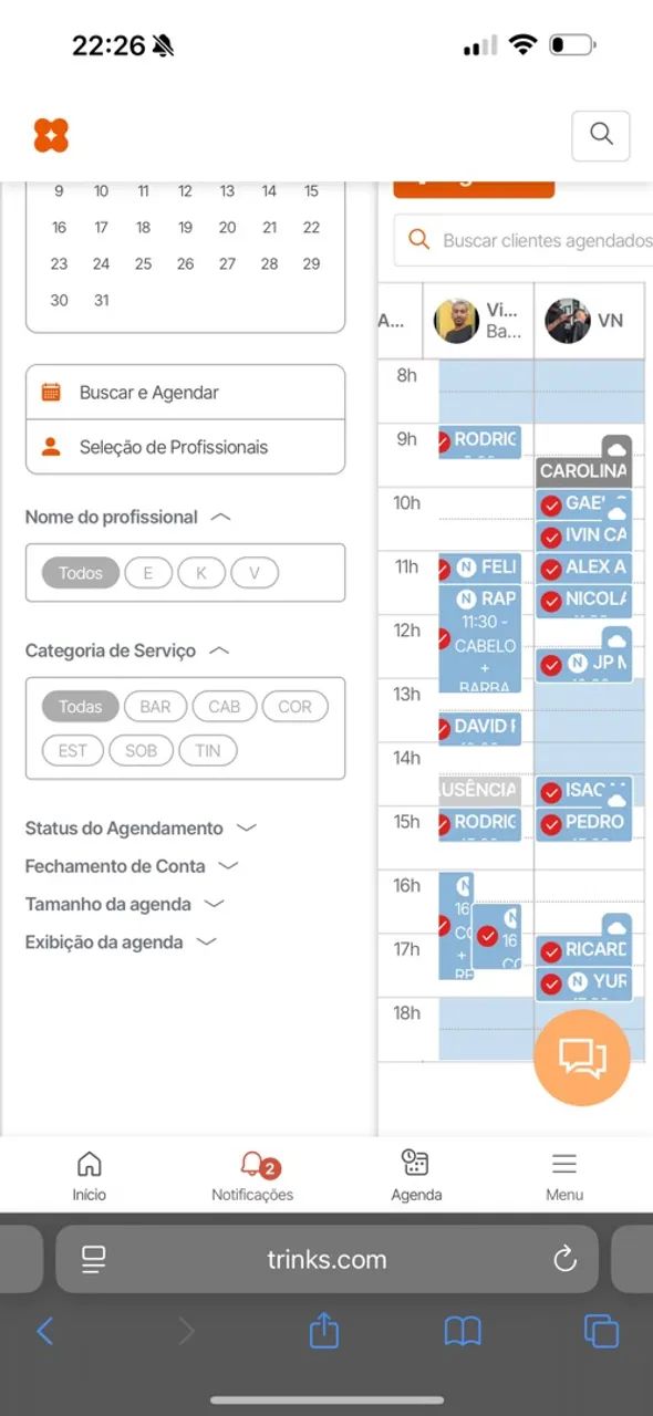 Armário com espelho 