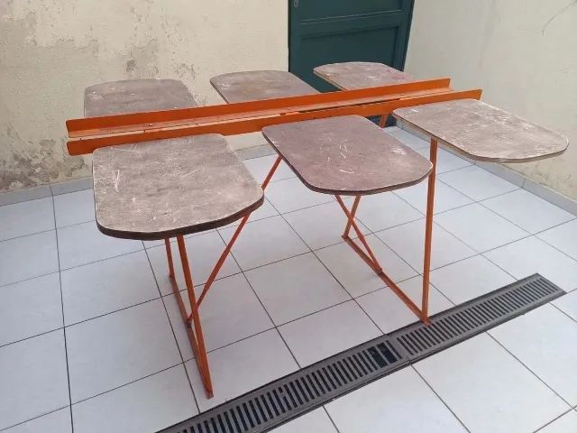 Mesa Corrida Silk Screen com 6 berços - Foto 2
