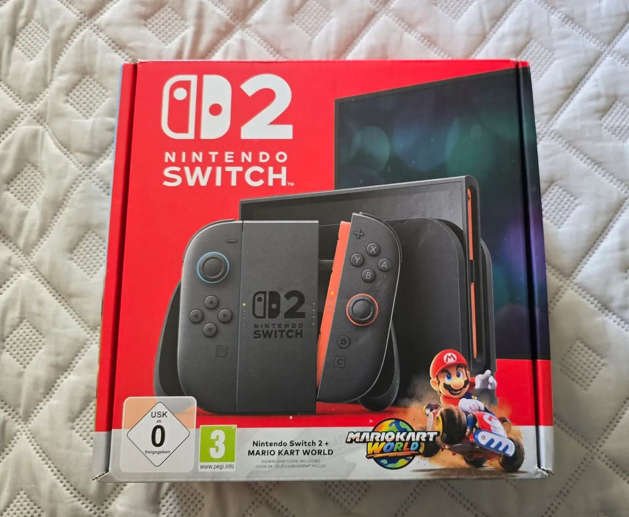 Nitendo Switch 2 Mario Kart + brindes
