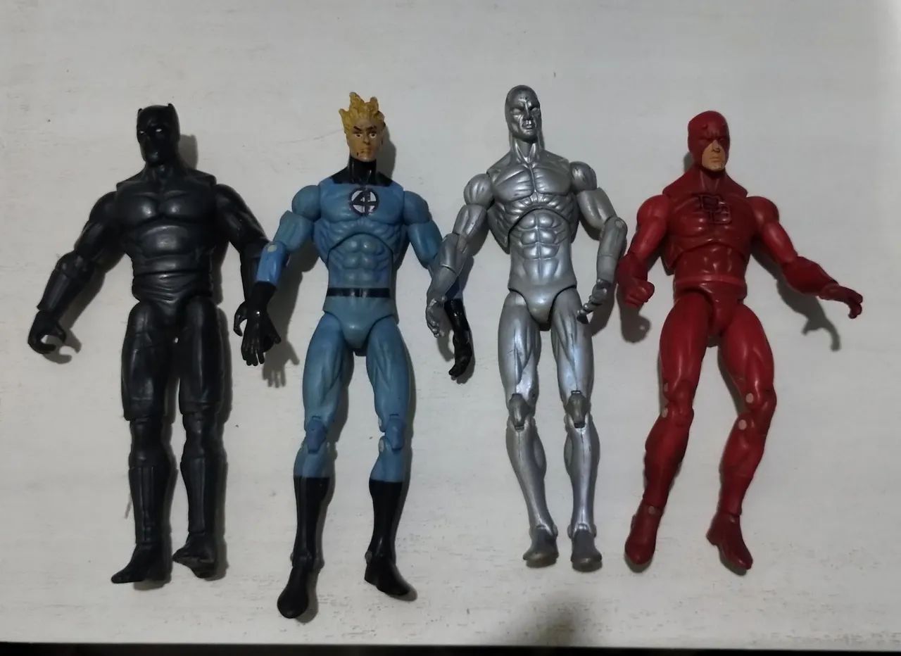 Kit Bonecos Action Figure Coleção Marvel Universe 3.75