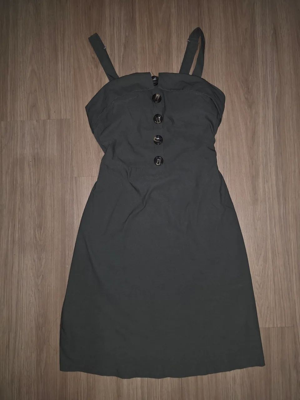 Vestido verde militar