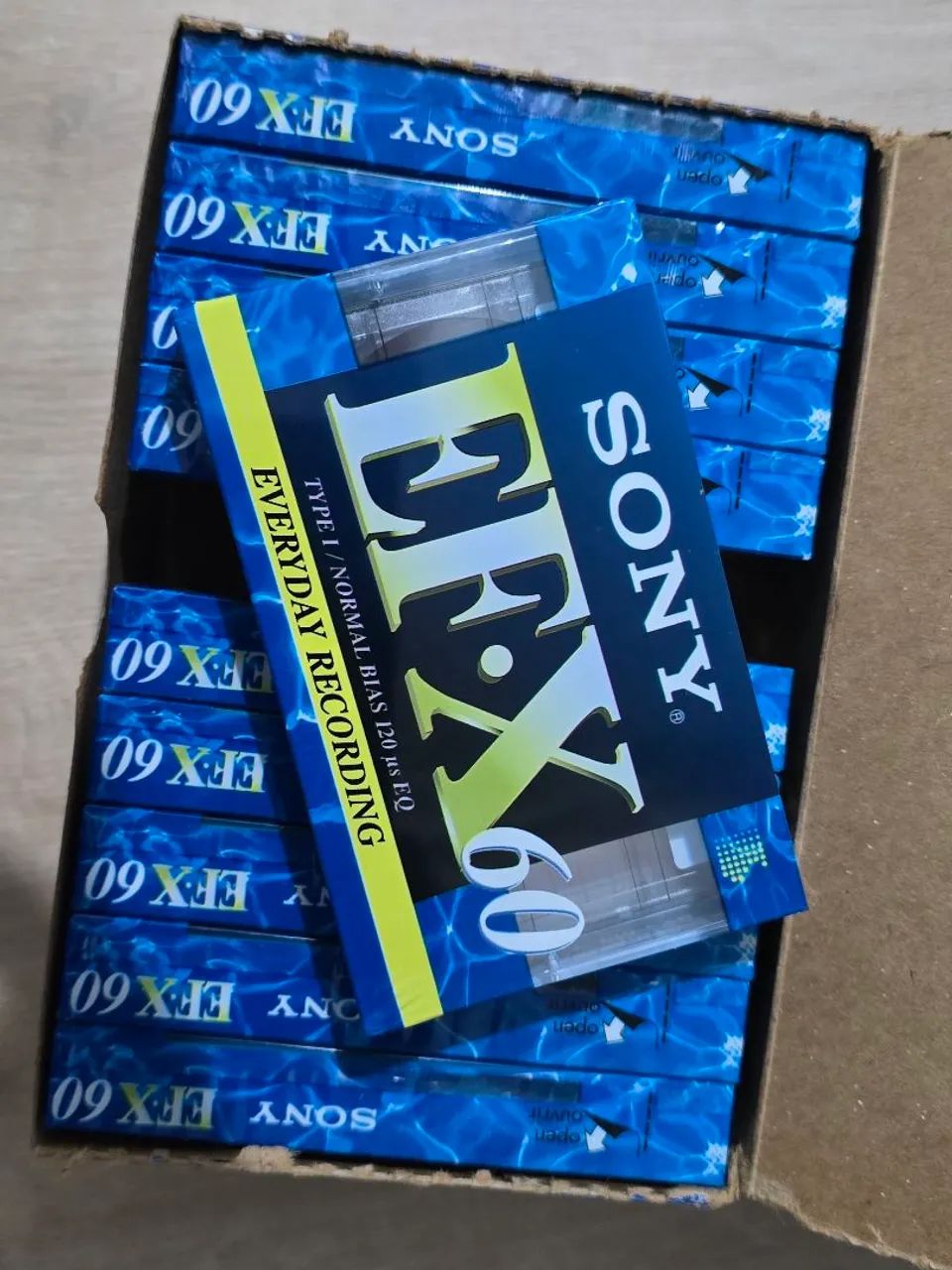 Fita Cassete Sony EF.X 60 - 10 Fitas lacradass - Foto 3