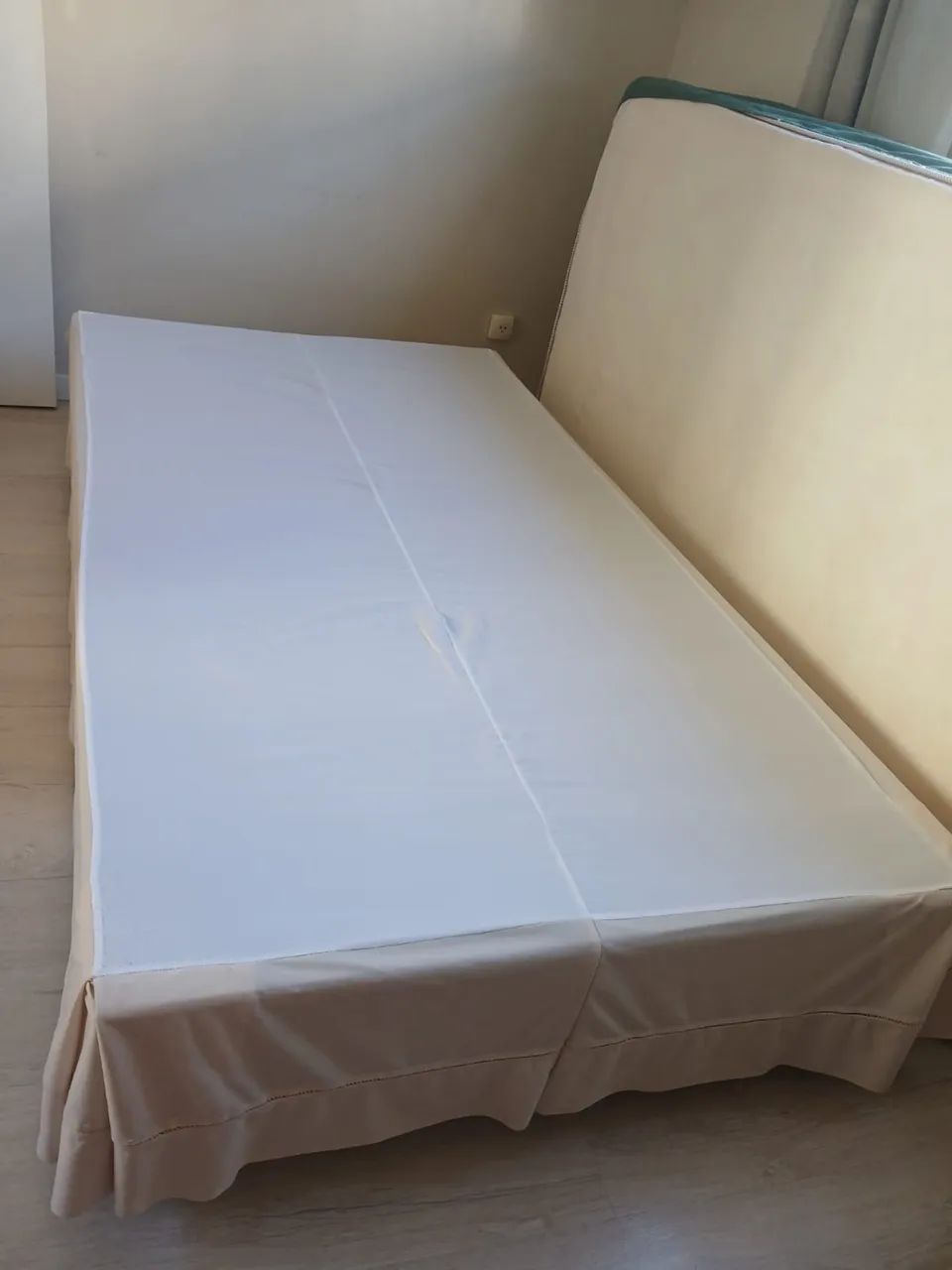 Cama Box Solteirão/ Viúvo com Pillowtop e Saia - Foto 5