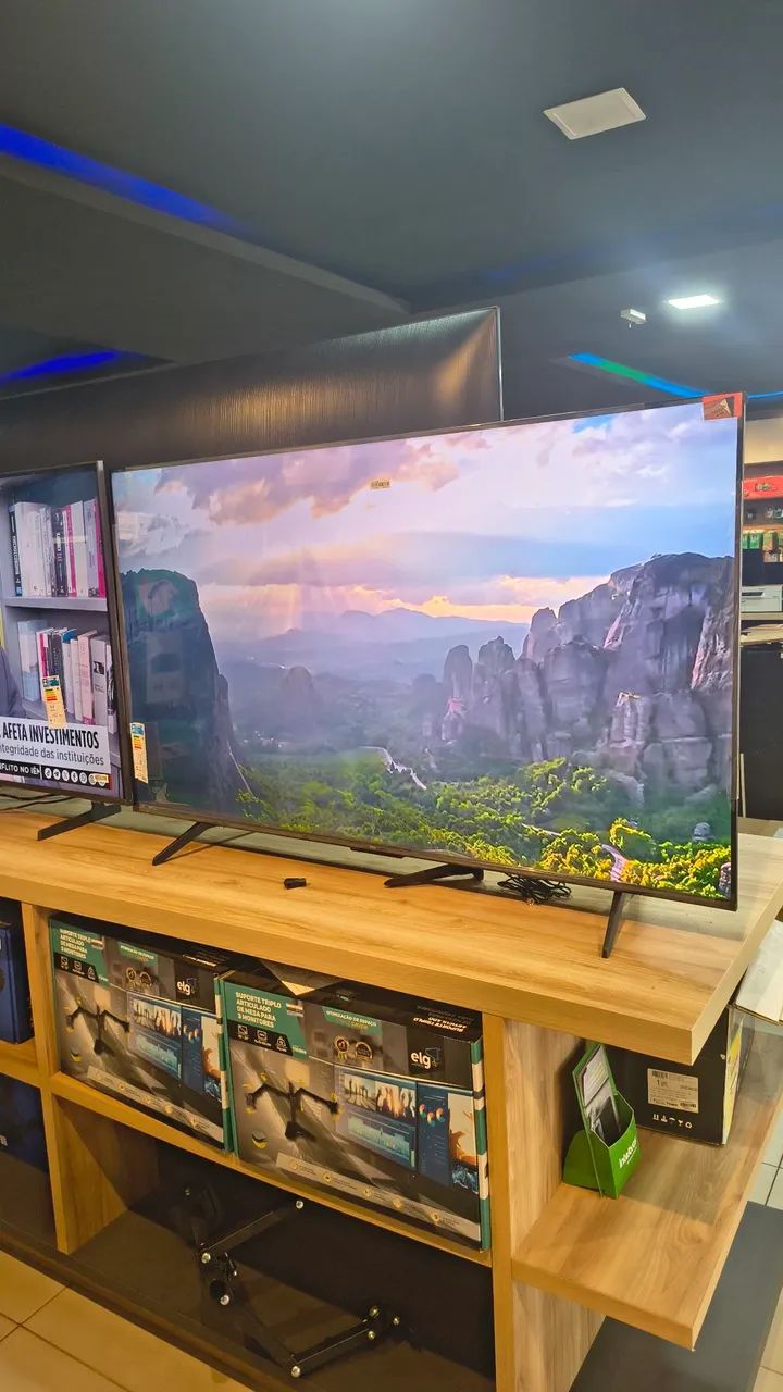 SMART TV TCL QLED 55P - LOJA - Foto 2