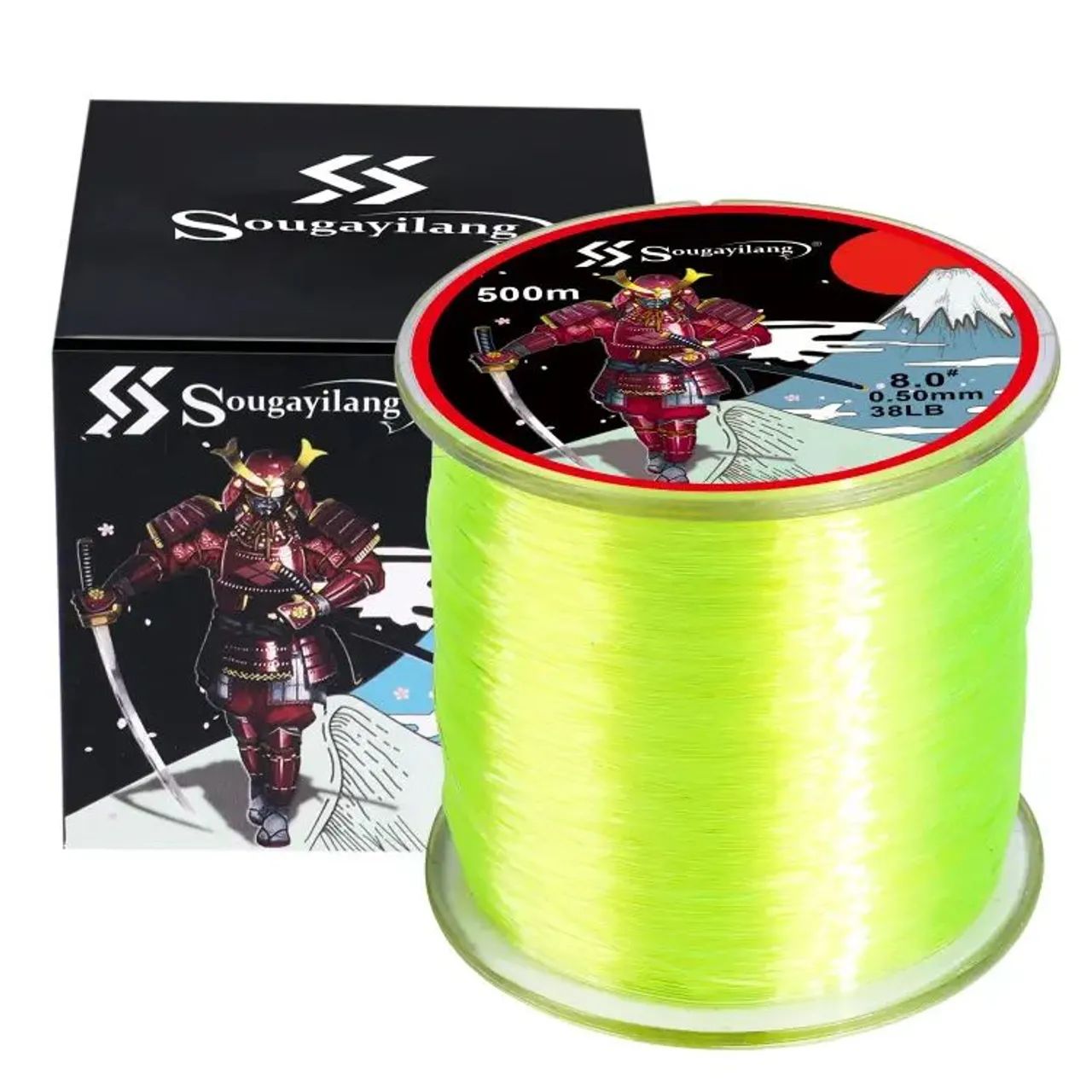 LINHA FLUORCARBONO SOUGAYILANG 0.50MM 38LB - Foto 2