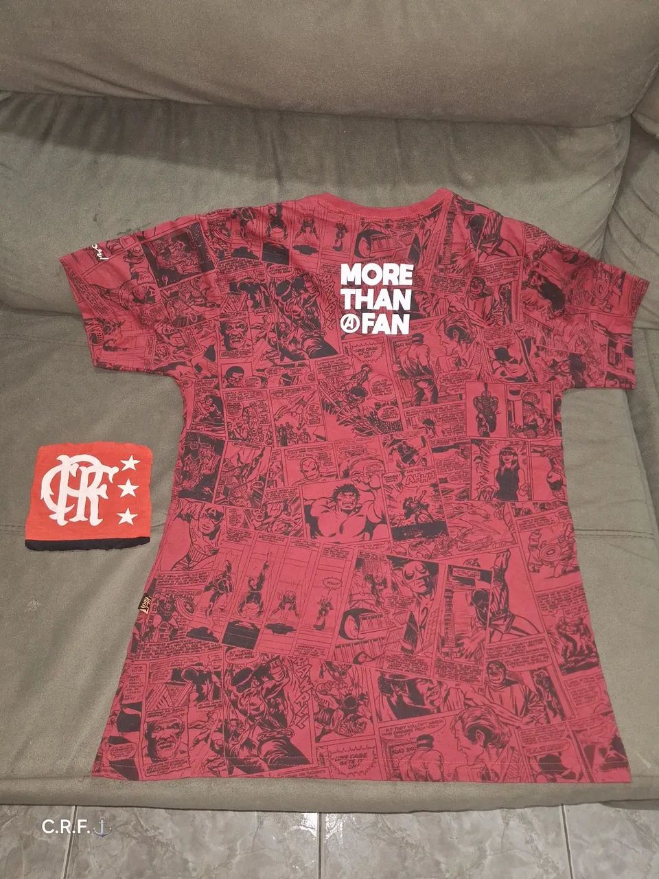 Camisa Marvel Vermelha  - Foto 3
