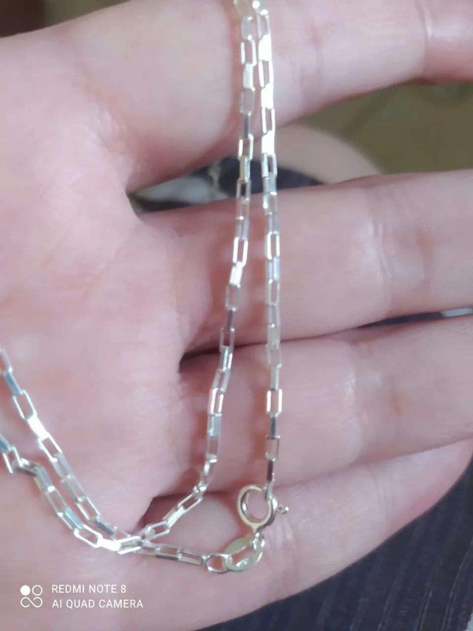 Cordão prata 925 com pulseira - Foto 4