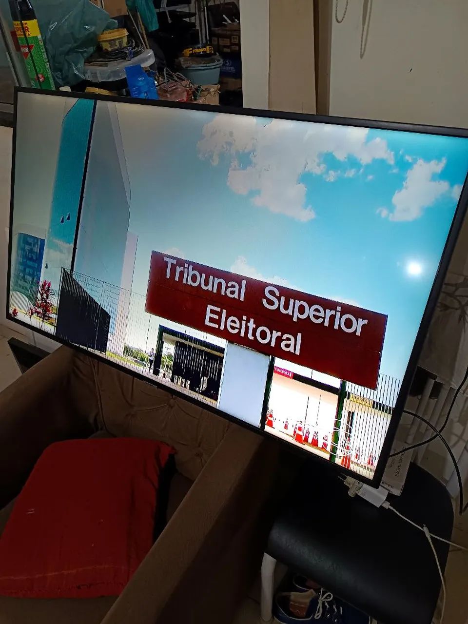 Tv Samsung de 50 polegadas 4k smart - Foto 5