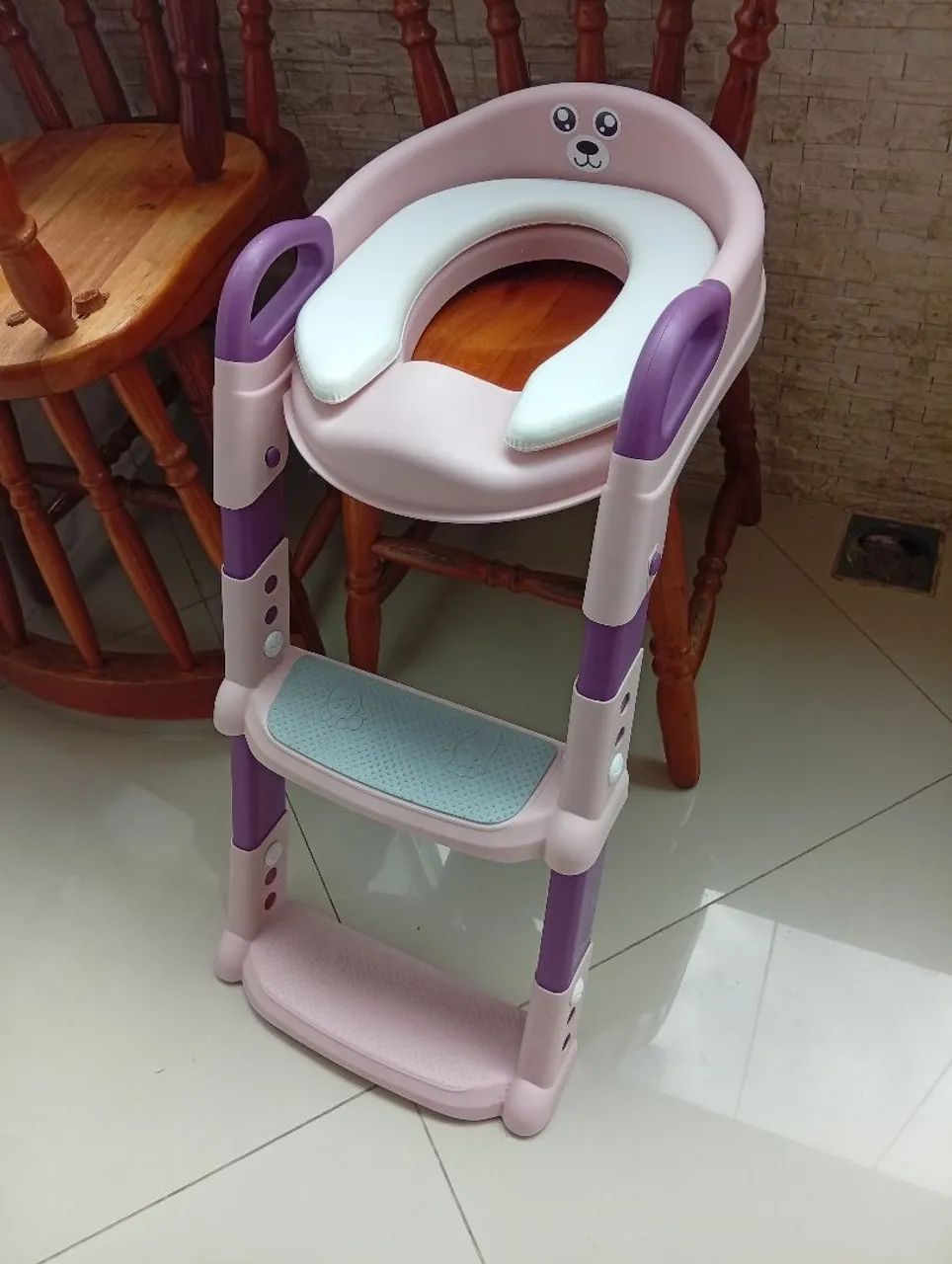 Assento redutor com escada - Foto 2