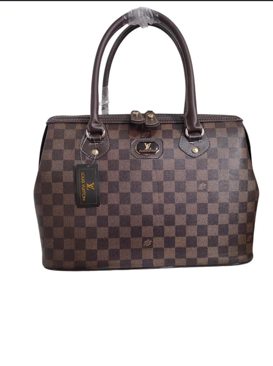 Mochila de Couro Marrom Escuro & Preta - A40 x L29 x P12cm - Jorge