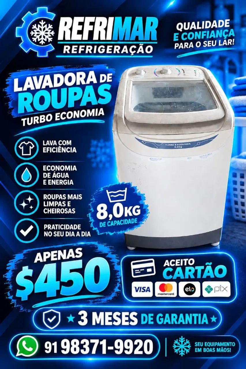 Lavadoura de roupas 