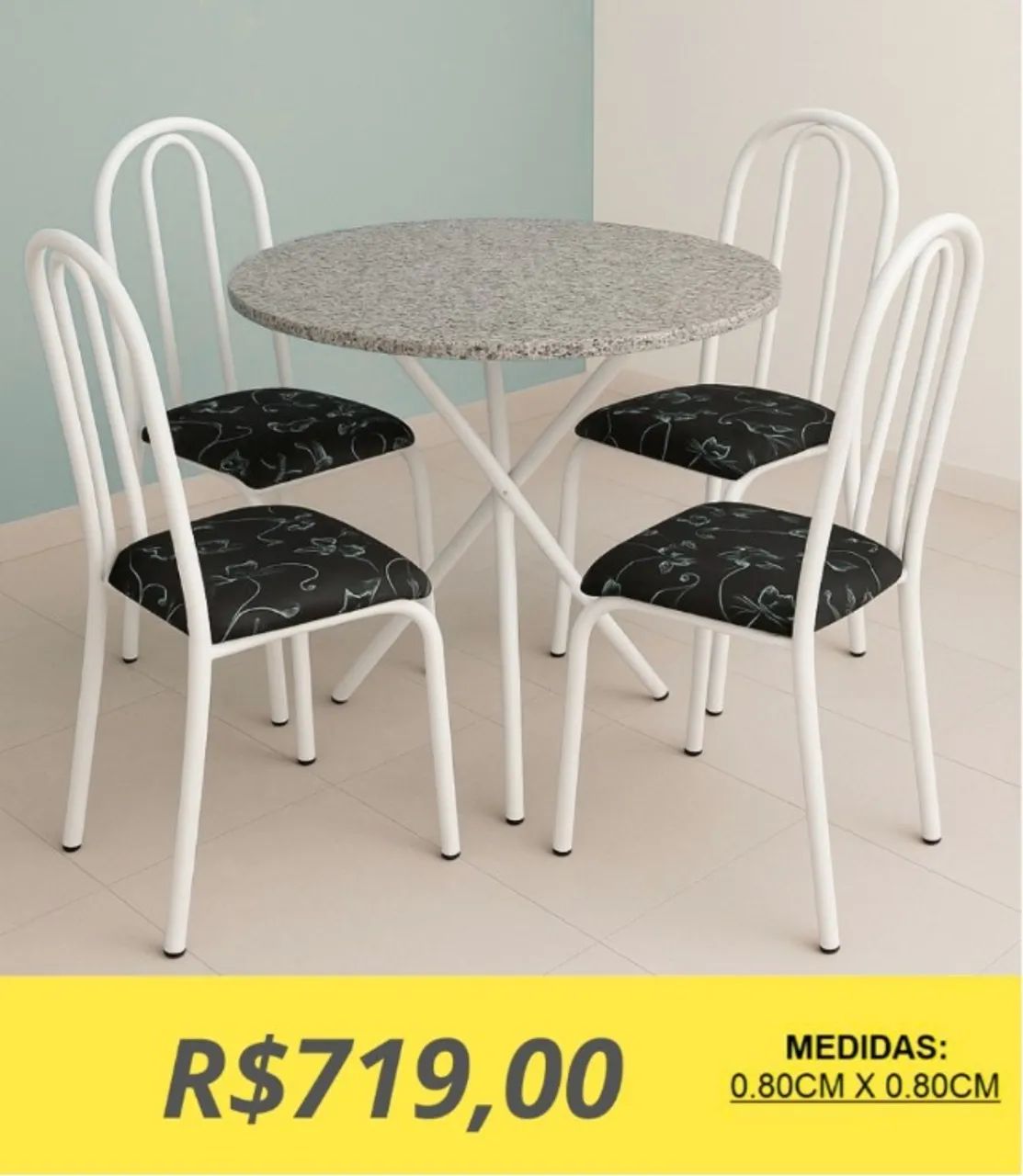 CONJUNTO DE MESA A PRONTA-ENTREGA 