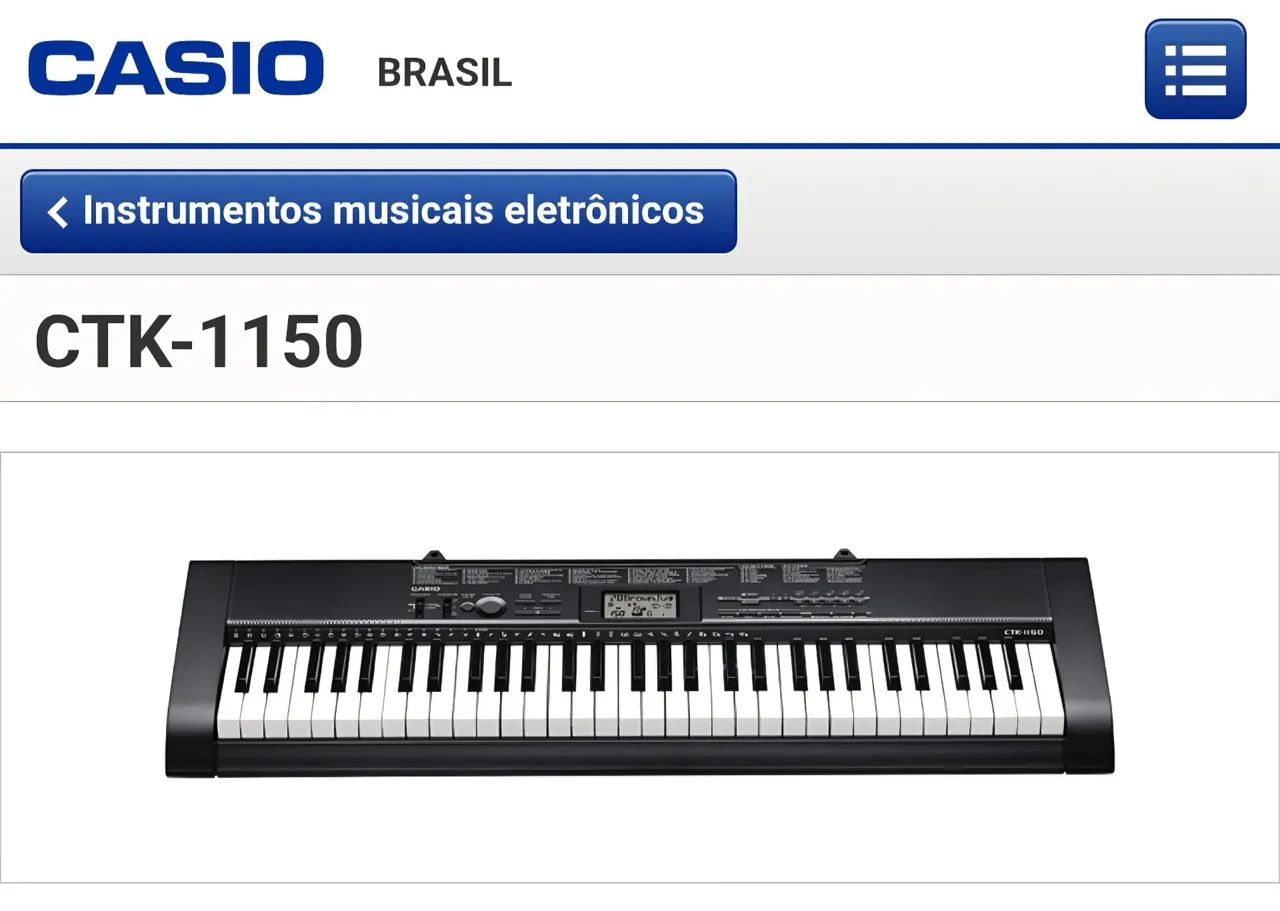 Teclado Casio CTK 1150 - Foto 4
