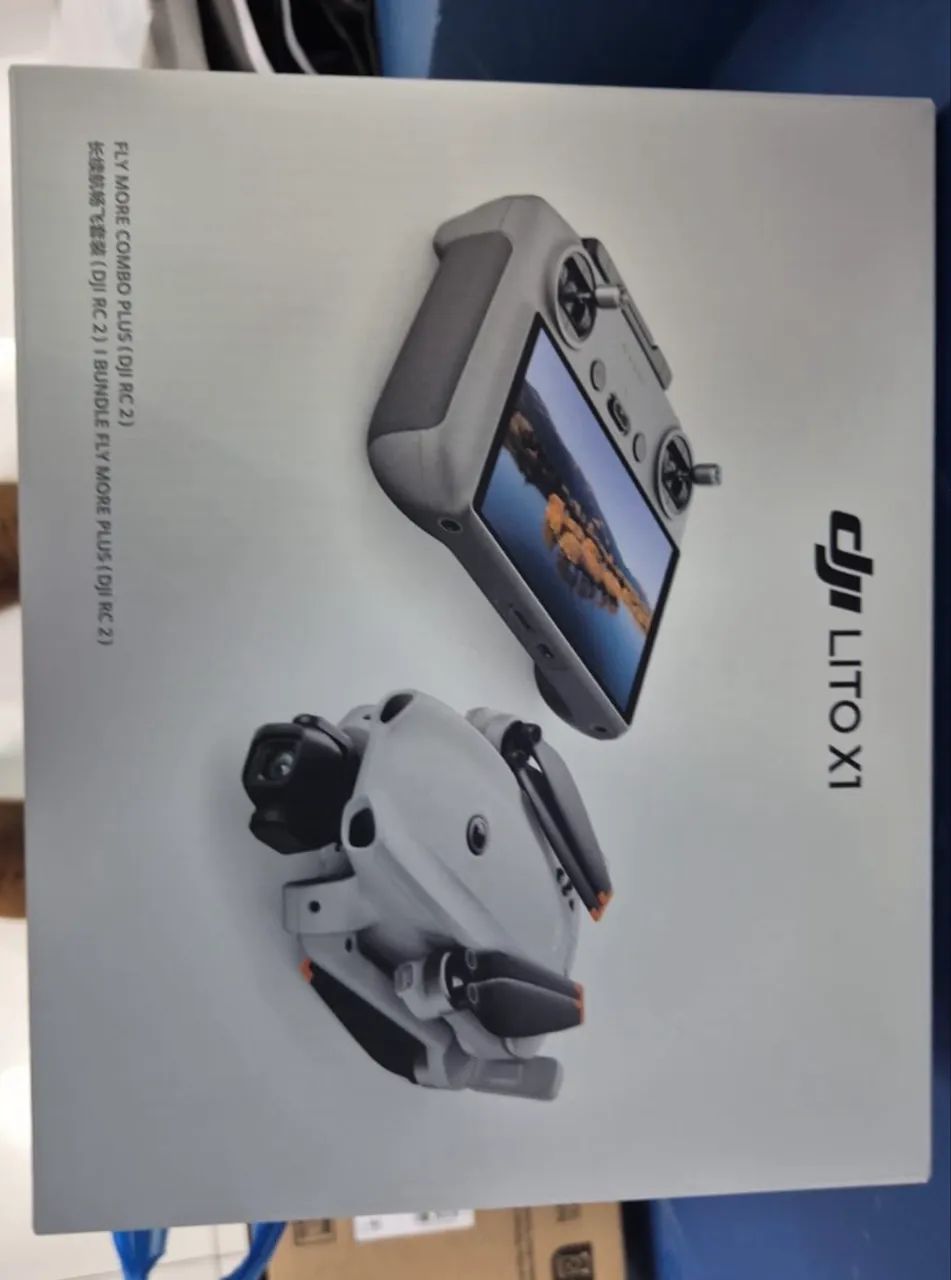 Drone DJI Lito X1 Fly More Combo Plus (DJI RC 2)novo lacrado  - Foto 4